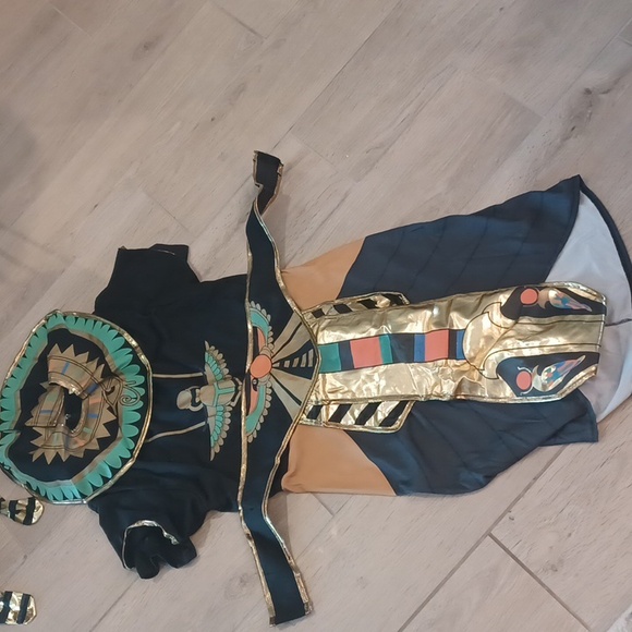 NEW SPOOKTACULAR Adult Men Size Medium, XL King of Egypt King Tut Costume - Picture 12 of 15